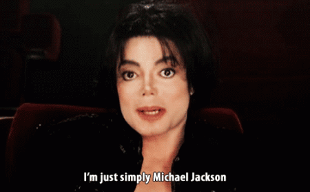 "I'm just simply Michael Jackson"